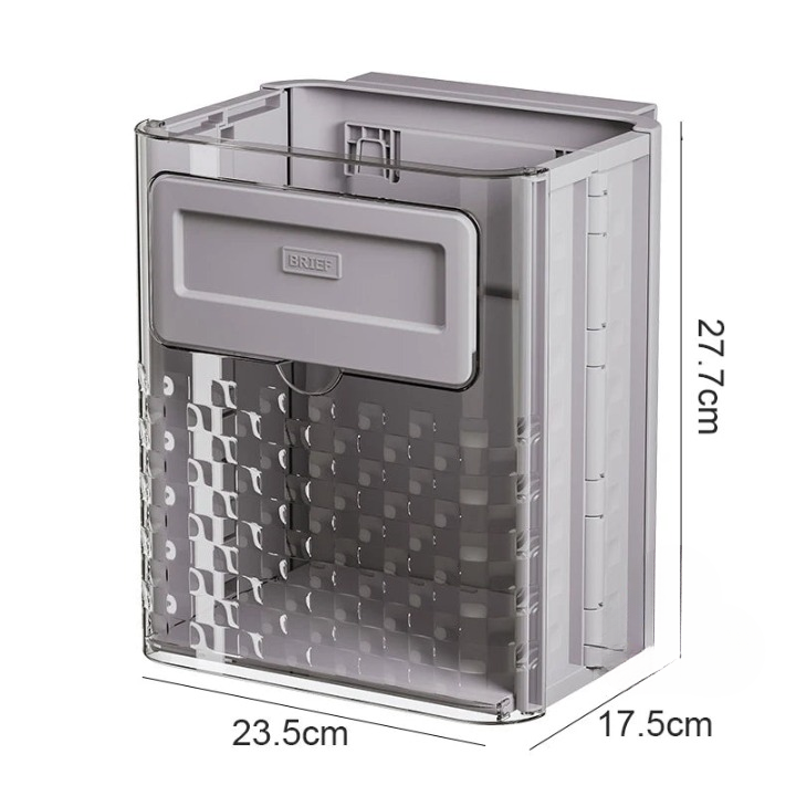 Folding Wall Mounted Trash Can