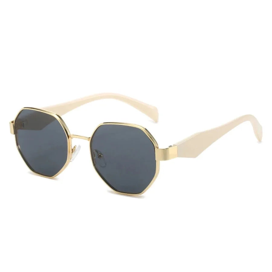 Retro Polygonal Sunglasses