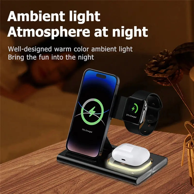 3 in 1 Wireless Charger Stand