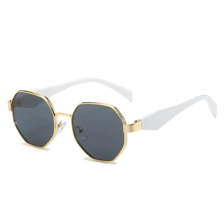 Retro Polygonal Sunglasses