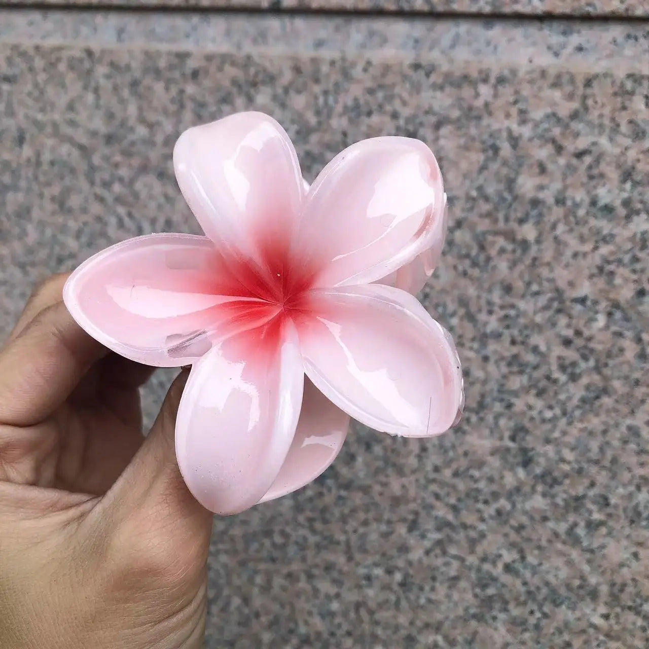 Egg Flower Hair Clips