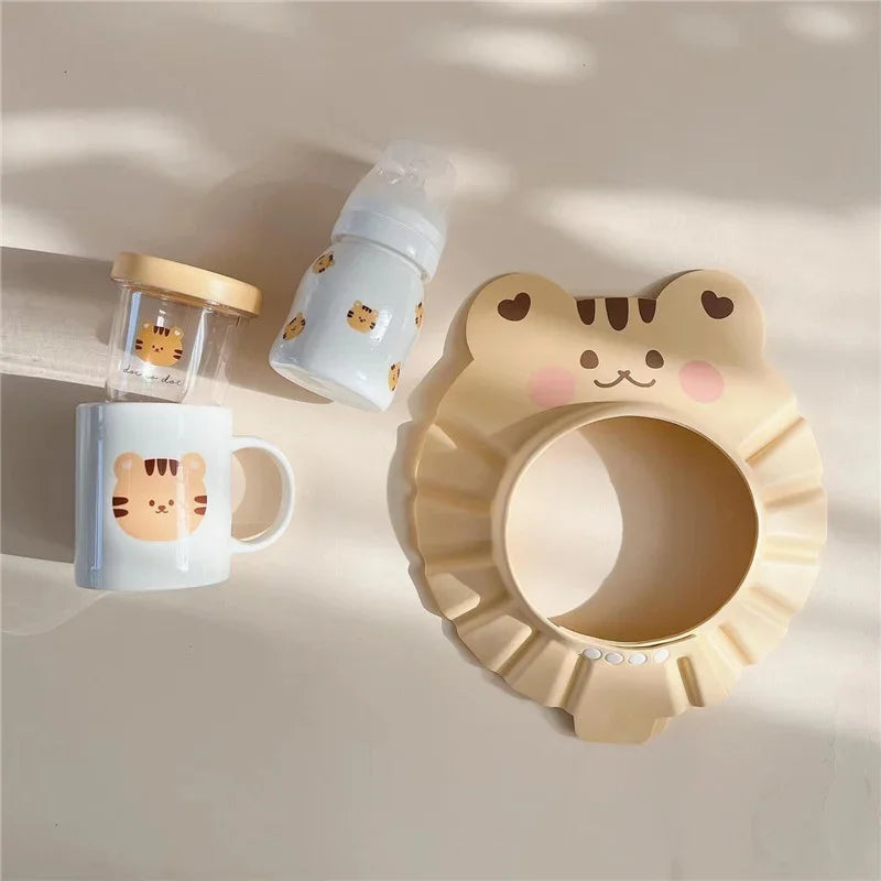 Bear Baby Shower Cap