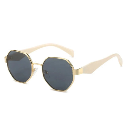 Retro Polygonal Sunglasses