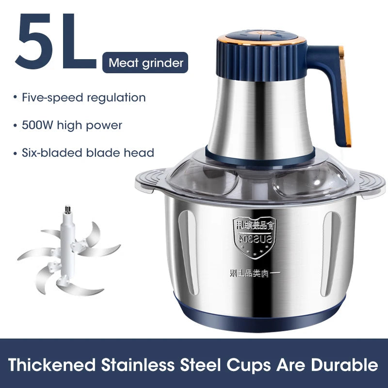 5L Electric Meat Grinder