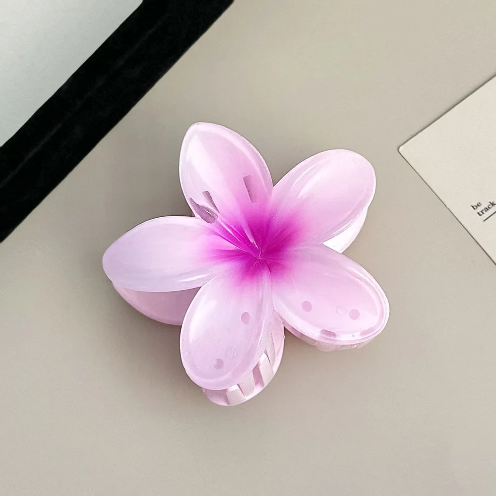 Egg Flower Hair Clips