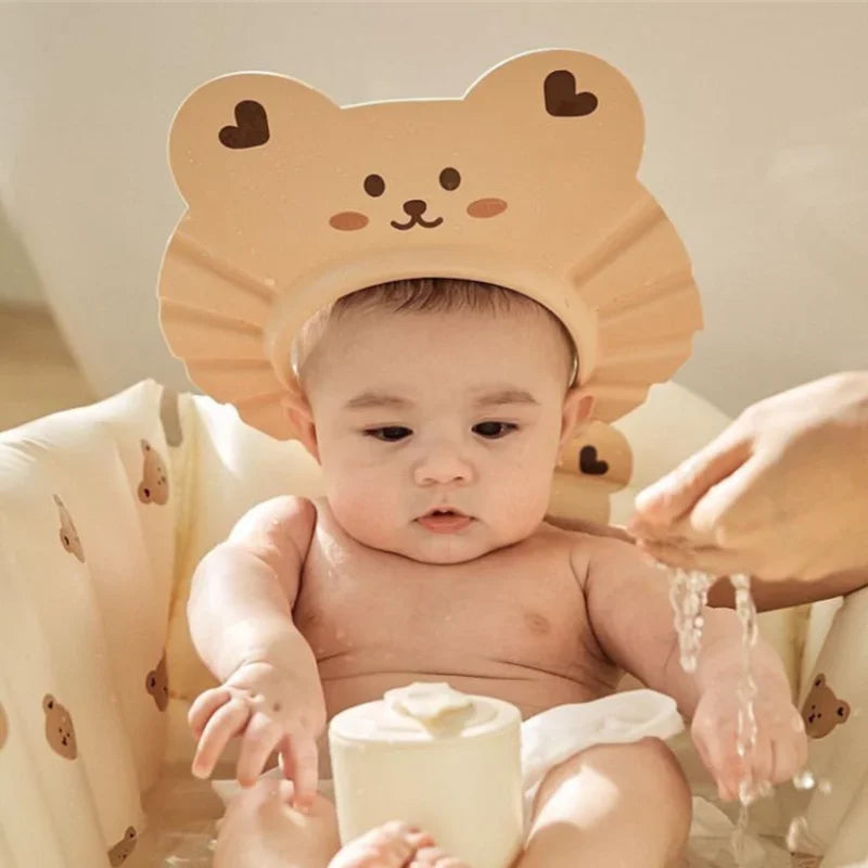 Bear Baby Shower Cap