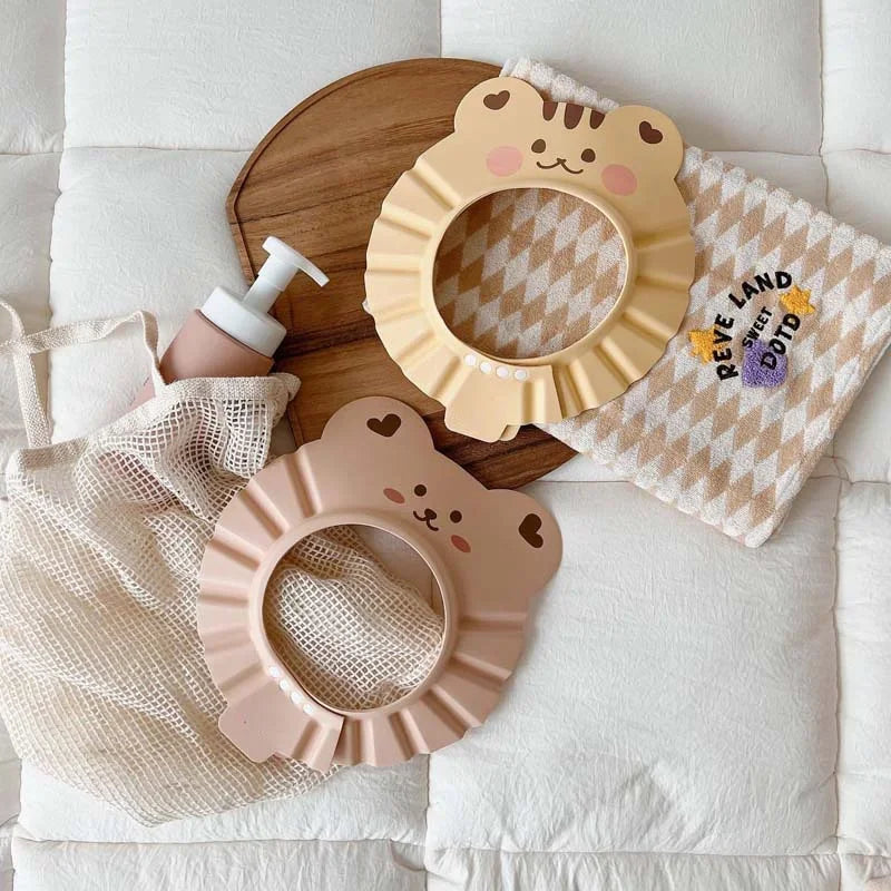Bear Baby Shower Cap