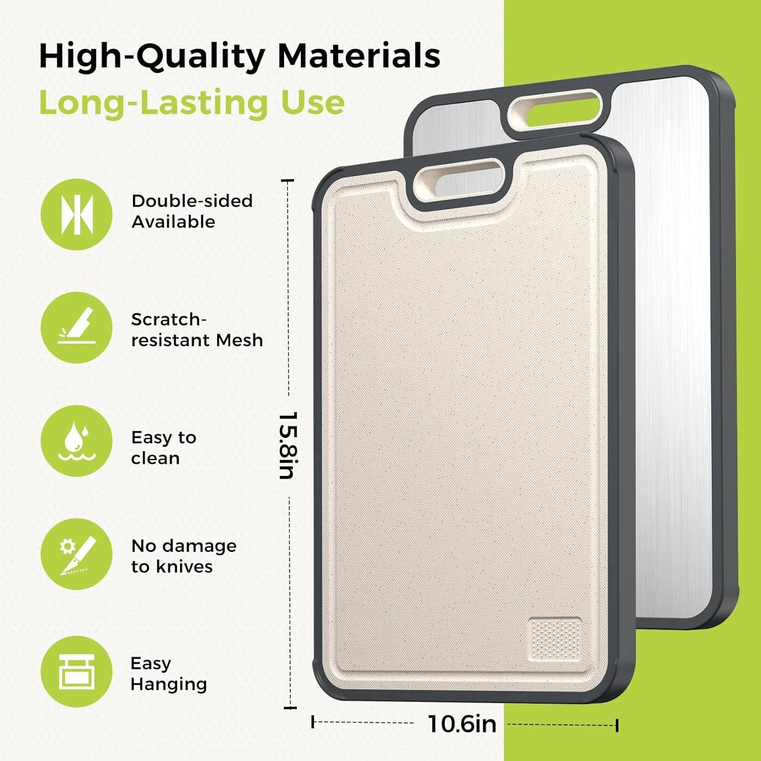 Titanium Double-Sided Cutting Board