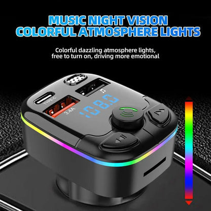 Car Bluetooth 5.0 FM Transmitter