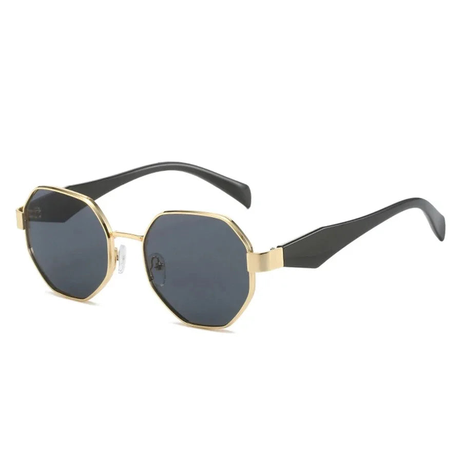 Retro Polygonal Sunglasses