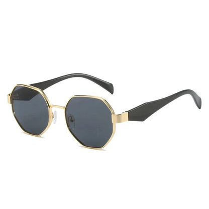 Retro Polygonal Sunglasses