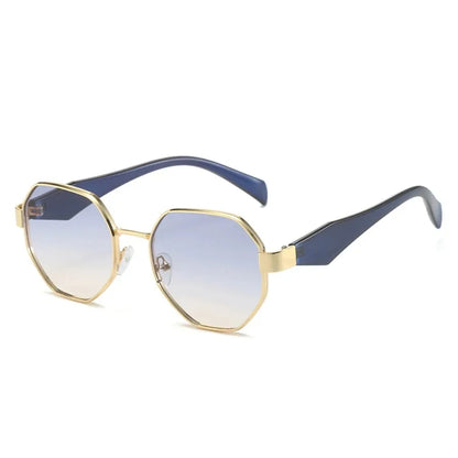 Retro Polygonal Sunglasses