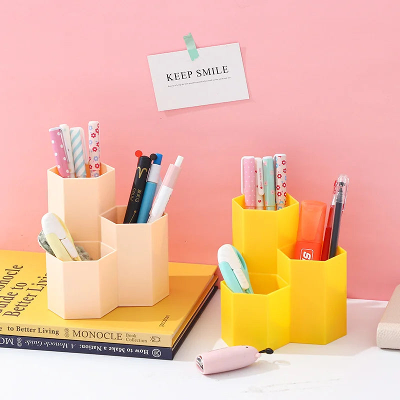 Large Capacity Desk Pen Holder