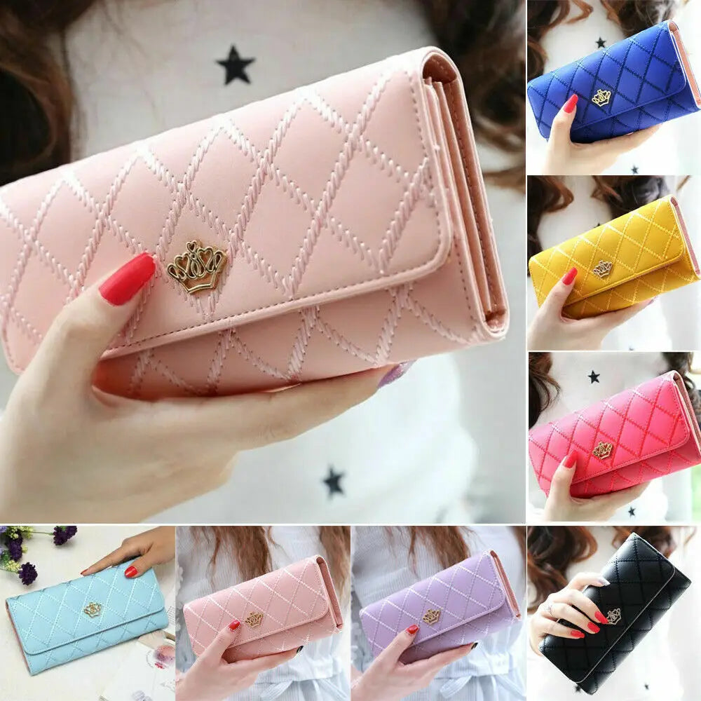 Black Long Wallets for Women