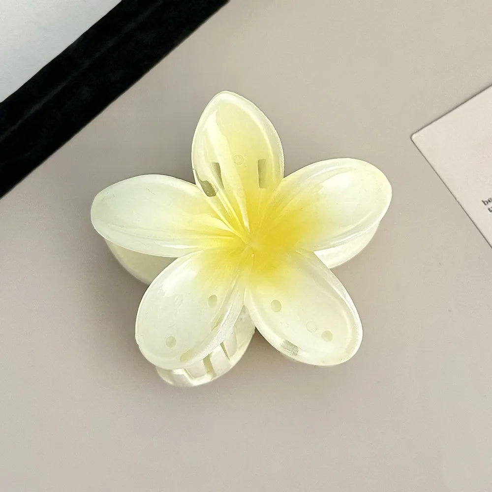 Egg Flower Hair Clips