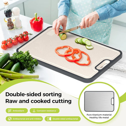 Titanium Double-Sided Cutting Board