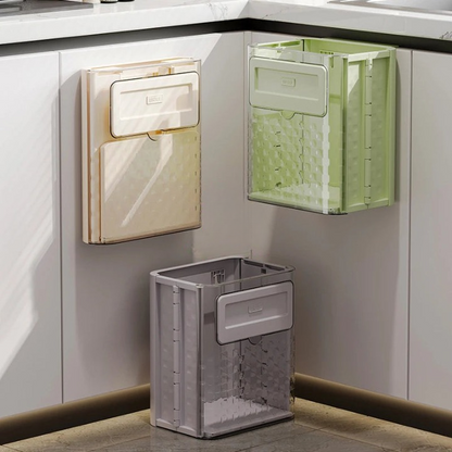 Folding Wall Mounted Trash Can