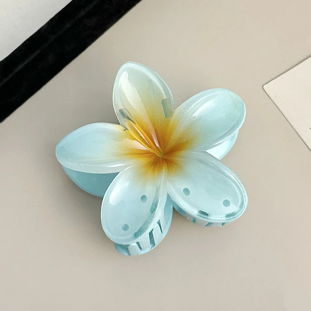 Egg Flower Hair Clips